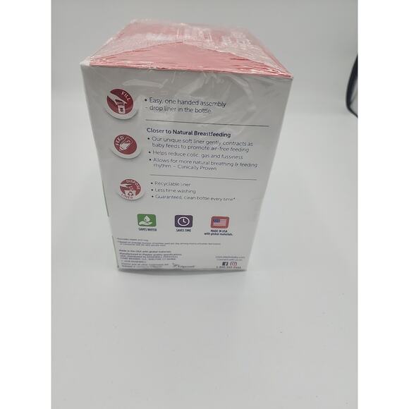 Playtex Nurser Drop in Liners Disposable Bottle 4oz 150 Ct. New Sealed Package - Picture 4 of 8